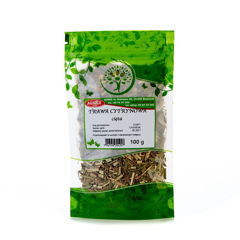 Trawa cytrynowa cięta 100 g