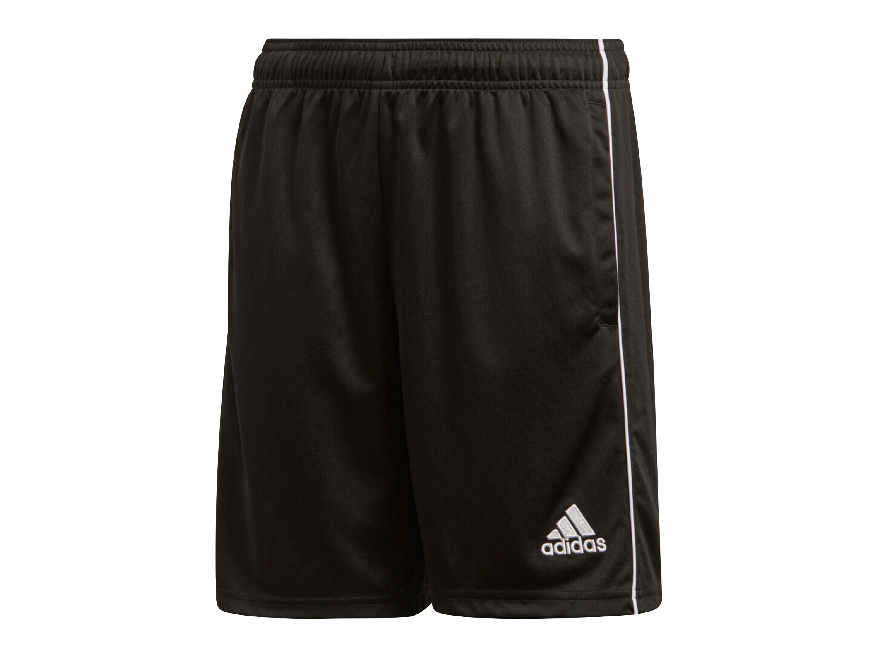 adidas Szorty sportowe młodzieżowe Core 18 Czarny, 128