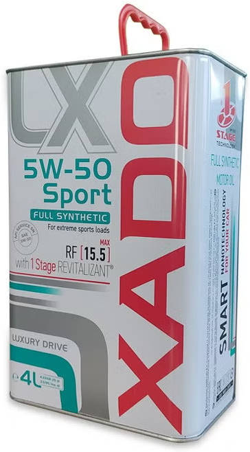 XADO LUXURY DRIVE 5W50 SN + 1STAGE REVITALIZANT 4L - Petrostar