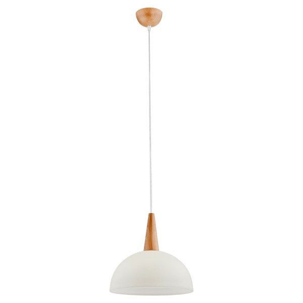 Lampa wisząca Alfa Anja 6486 jasne drewno nad stół 1xE27 x 15W 1 szt.