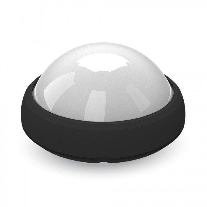 Plafon sufitowy nowoczesny V-TAC czarno-biały LED 12W 3000K 840lm okrągły IP54 wym: 10,5 x 22 x 22 cm tworzywo sztuczne - 1 szt.