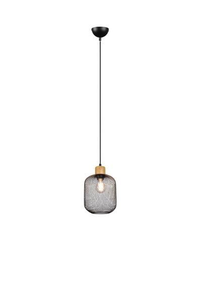 Lampa sufitowa wisząca RL Calimero czarna wym: 150 x 18 x 18 cm 1xE27 x 1 szt.