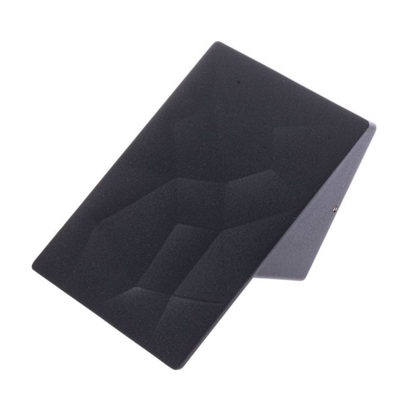 Kinkiet ścienny zewnętrzny Milagro Cracks czarny LED 10W 4000K 700lm IP44 wym: 20 x 15 x 10 cm tworzywo sztuczne - 1 szt.