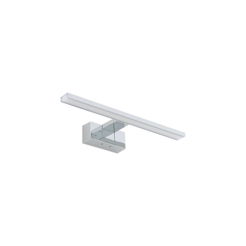 Kinkiet ścienny Nowodvorski Lighting Cezanne chromowany biały nad lustro LED 8W 3000K 600lm IP44 wym: 5,1 x 40 x 12,8 cm - 1 szt.