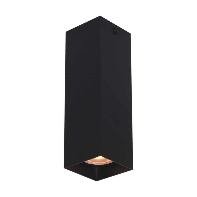 Spot Italux Ander czarny piaskowany nowoczesna 1 x GU10 x 10W IP20 wym: 17 x 5,8 x 5,8 cm - 1 szt.