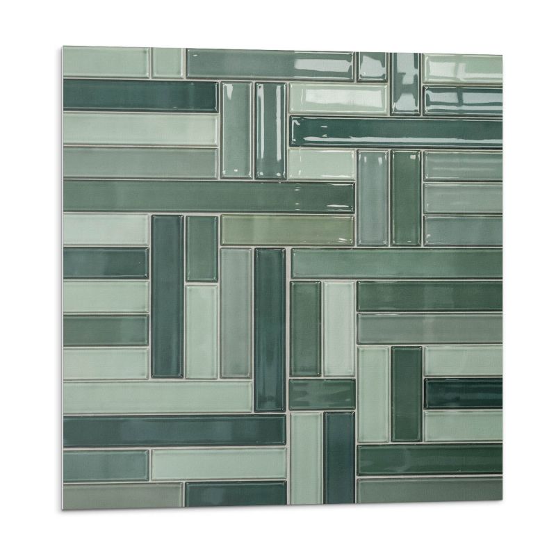 Kafelki samoprzylepne Wallfluent 20x20 cm Wzór prostokątnych mozaik 20 szt.