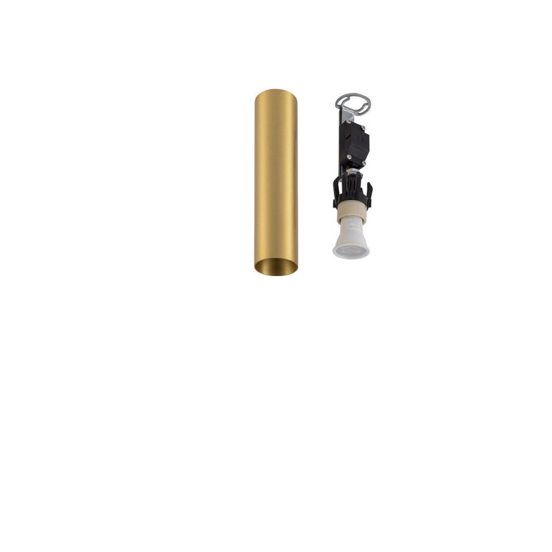 Oprawa sufitowa spot Nowodvorski Lighting Fourty mosiądz 1 x GU10 x 10W IP20 wym: 18,5 x 5 x 4 cm - 1 szt.