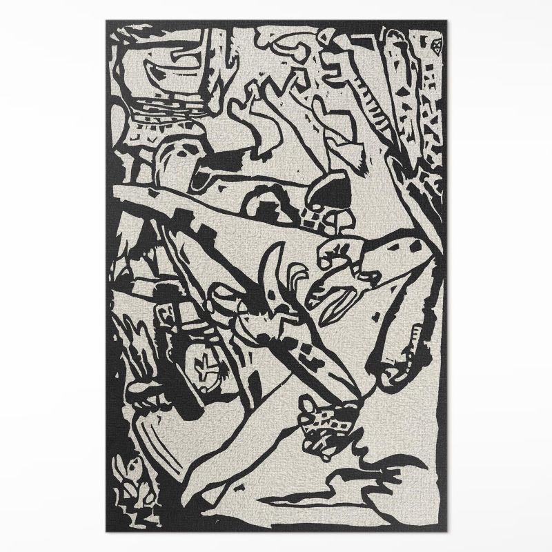 Dywan Wewnętrzny Dekoracyjny Wallfluent 80x120 cm Kompozycja artysty 1 szt.
