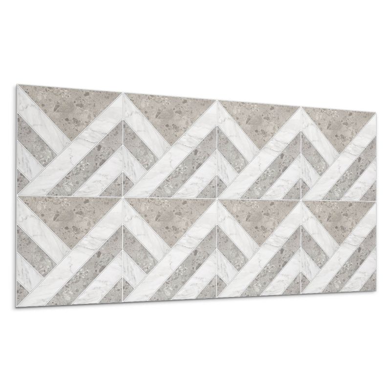 Kafelki samoprzylepne Wallfluent 60x30 cm Kafelkowy motyw geometryczny 6 szt.
