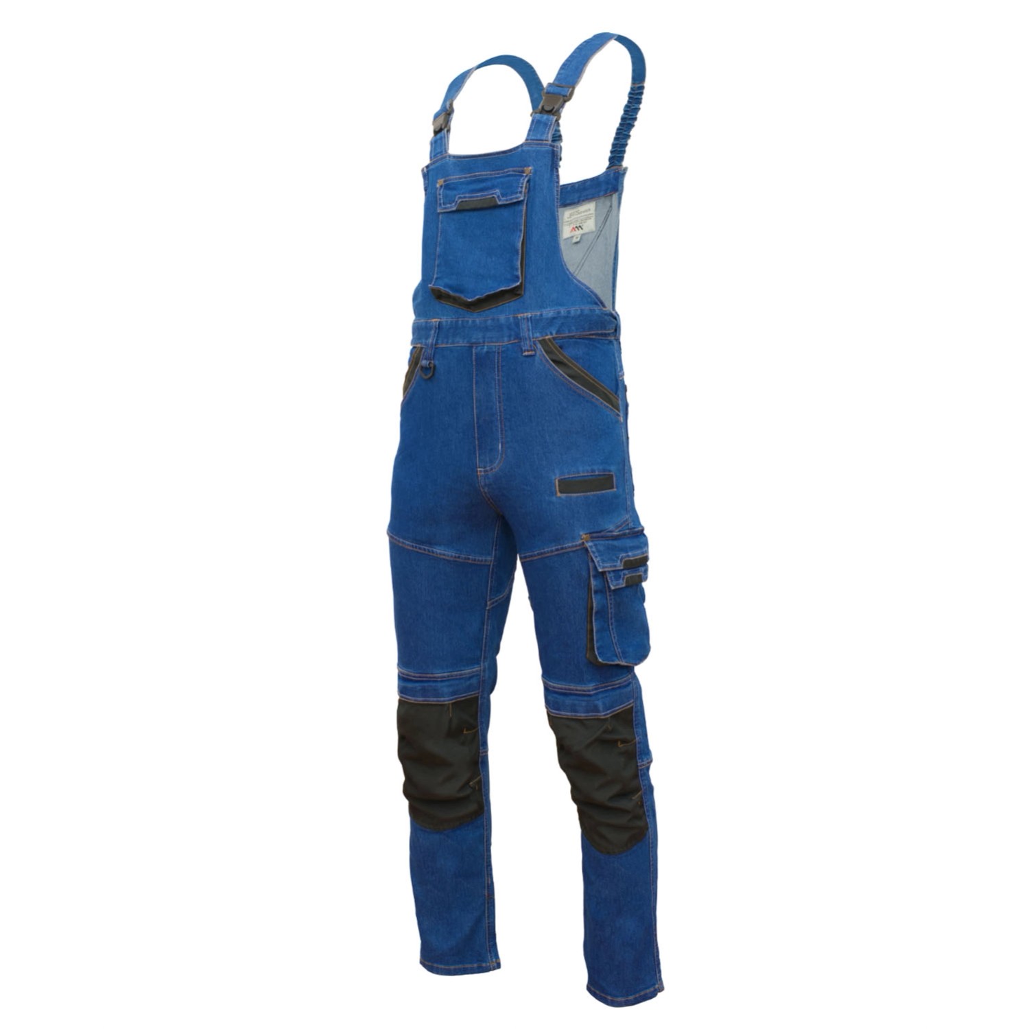 Spodnie robocze na szelkach Colemann Jeans Blue roz. XXL