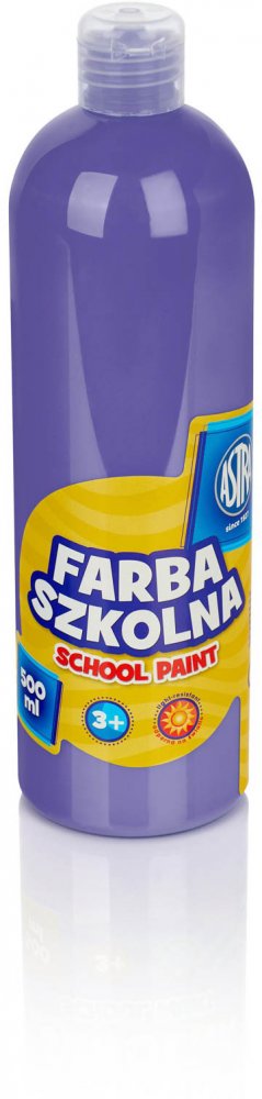 Farba plakatowa Astra, 500ml, fioletowy