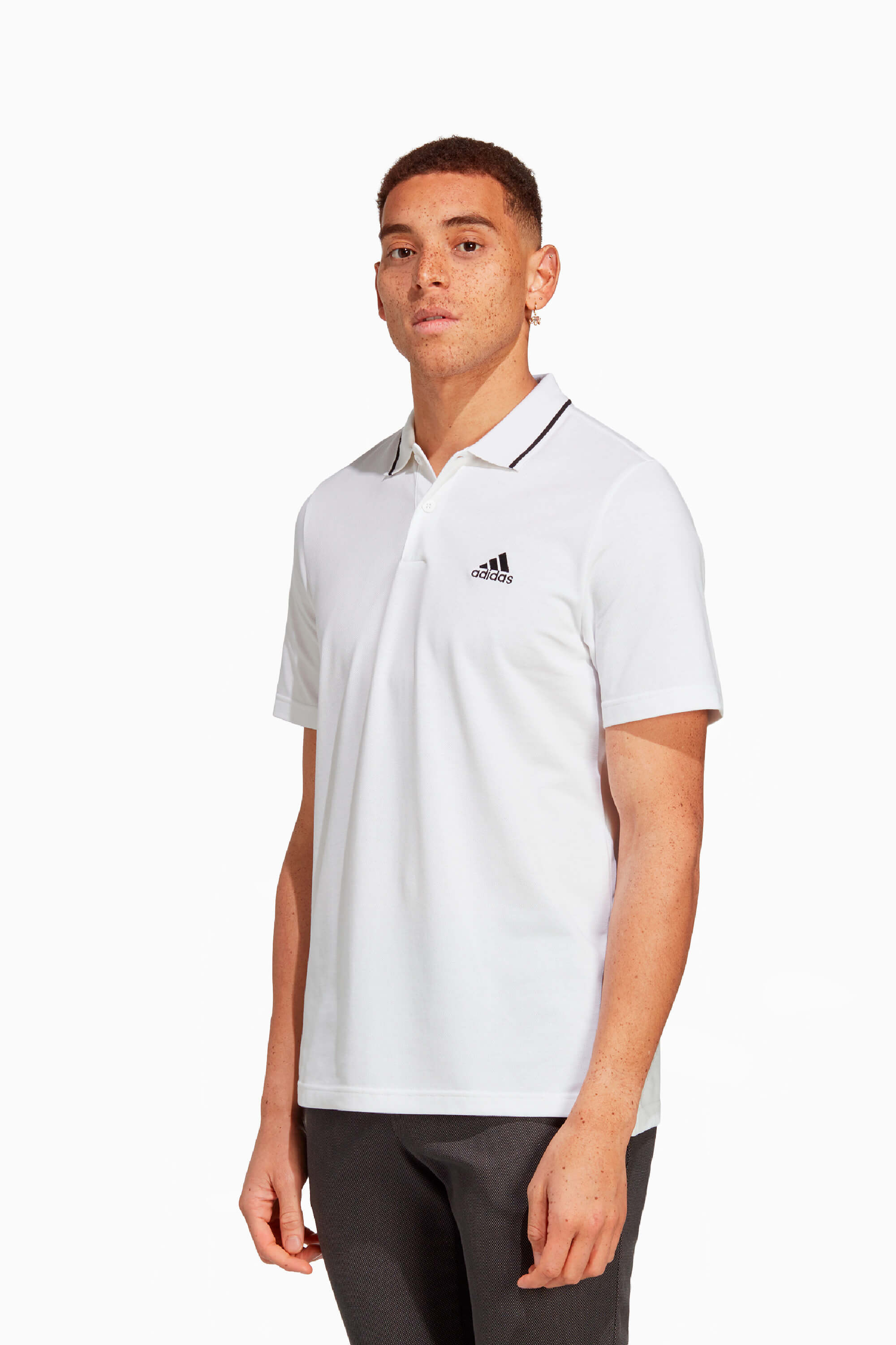 Koszulka adidas Essentials Pique Polo - Biały