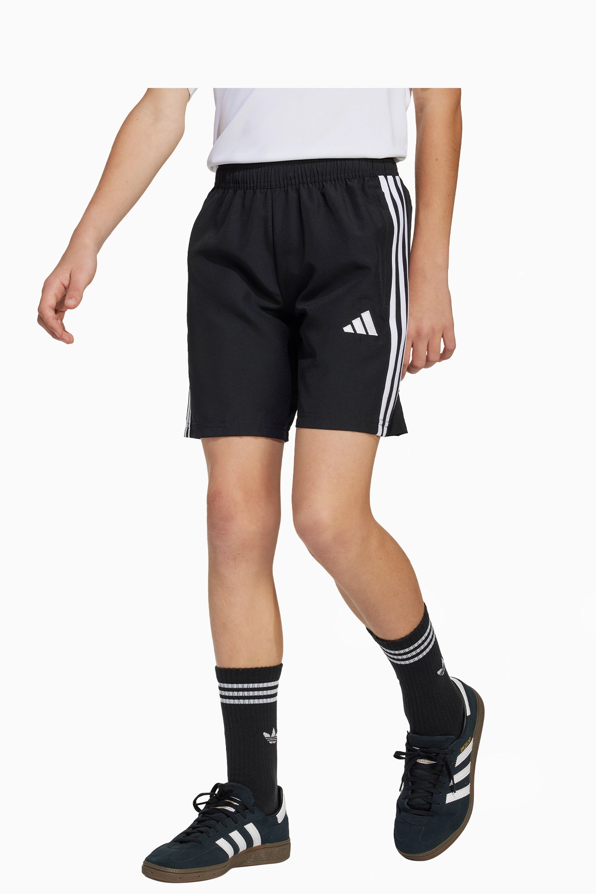 Spodenki adidas Tiro 25 Essentials Woven Junior - Czarny