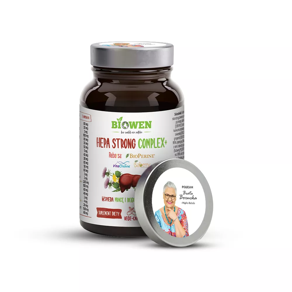 Hepa Strong Complex+ 90kaps. BioWen