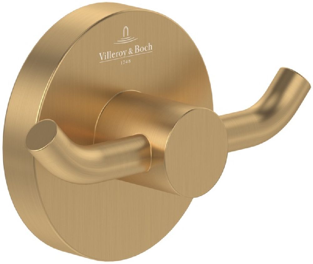Villeroy & Boch Elements Tender wieszak na ręcznik złoty szczotkowany TVA15101200076