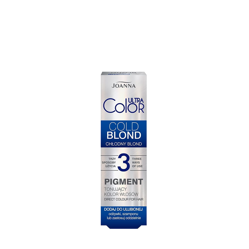 Pigment tonujący Joanna Ultra Color chłodny blond 100g