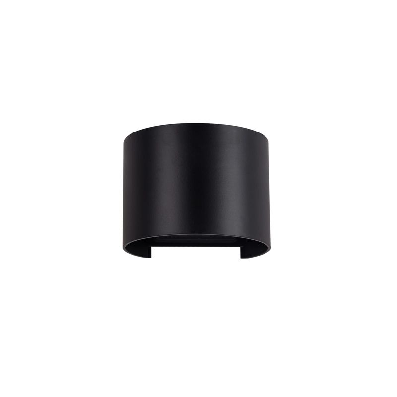 Kinkiet ścienny zewnętrzny Italux Sorento czarny LED 6W 3000K 300lm IP54 wym: 9,5 x 13,5 x 11,5 cm aluminium - 1 szt.