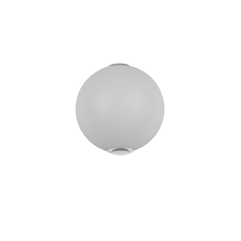 Kinkiet ścienny zewnętrzny Italux Carsoli biały LED 4W 3000K 140lm IP54 wym: 10 x 10 x 7 cm aluminium - 1 szt.