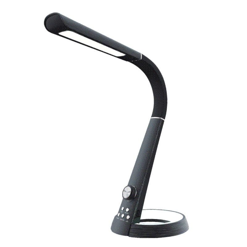 Lampa biurkowa Kaja Berkane czarna LED 8W 3000K-6300K 790lm IP20 wym: 42 x 34 x 18 cm tworzywo sztuczne - 1 szt.