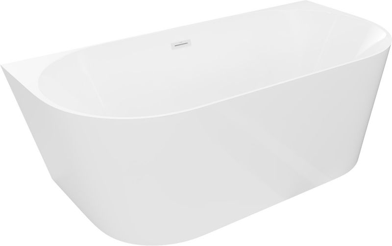 Wanna przyścienna Mexen Oval Slim biały 170x80 cm 52661708000-201 szt.