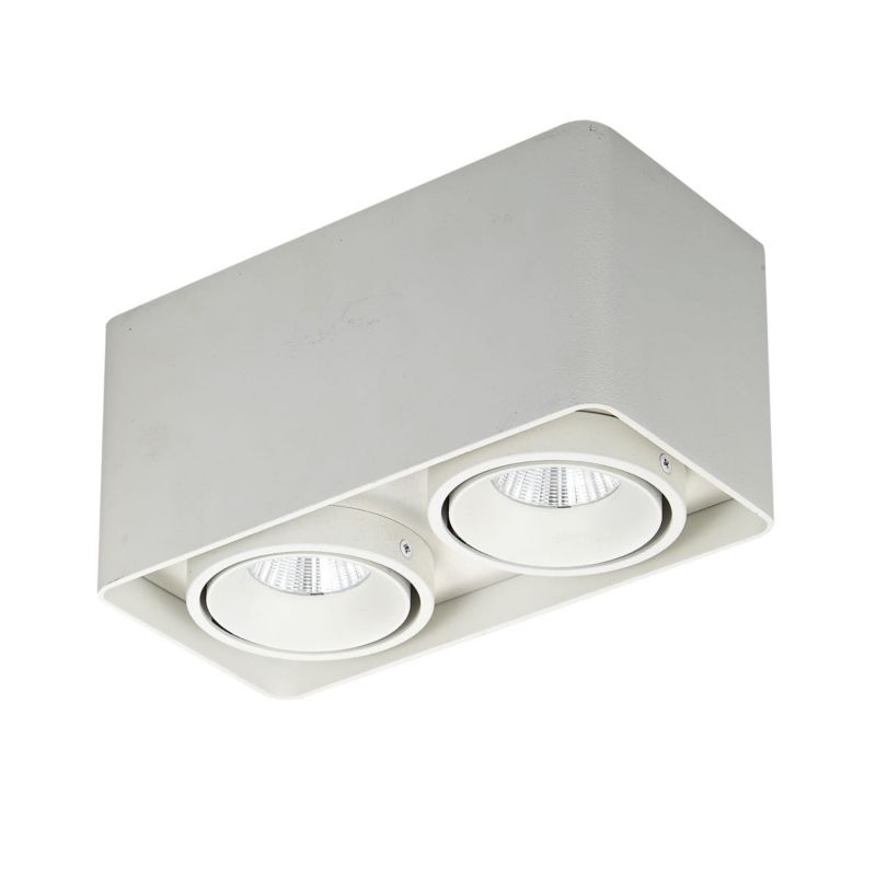 Oprawa sufitowa Italux Bonnie biały LED 20W 3000K 1700lm IP20 wym: 20 x 10 cm aluminium - 1 szt.