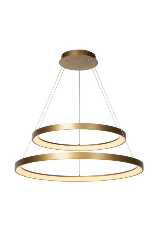 Lampa wisząca Lucide Vidal 0929 złoto-odcienie złota ring wbudowany LED 92W 1 szt.