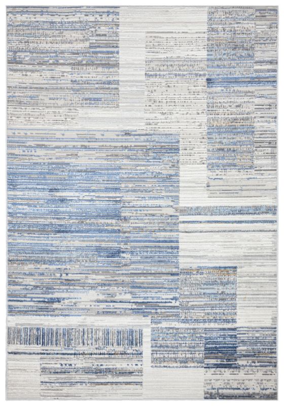 Dywan Wewnętrzny PORTLAND HIL Prostokątny Mazovia 240 x 330 cm Beżowy Motyw Geometryczny 1 szt.