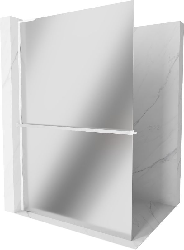 Ścianka prysznicowa Mexen Kioto+ L biały 80x200 cm 800-080-123-20-50 1 szt.
