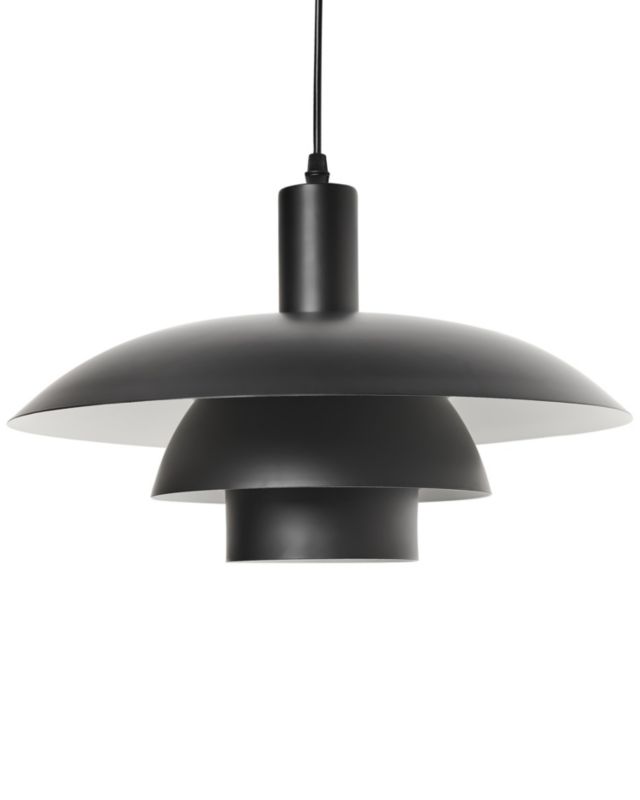 Lampa wisząca Hilba Metal Czarny 1 szt.