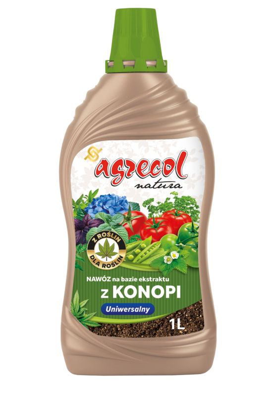 Nawóz z konopii Agrecol uniwersalny 1 l