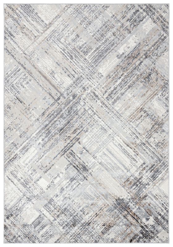 Dywan Wewnętrzny PORTLAND HIM Prostokątny Mazovia 80 x 150 cm Beżowy Motyw Geometryczny 1 szt.