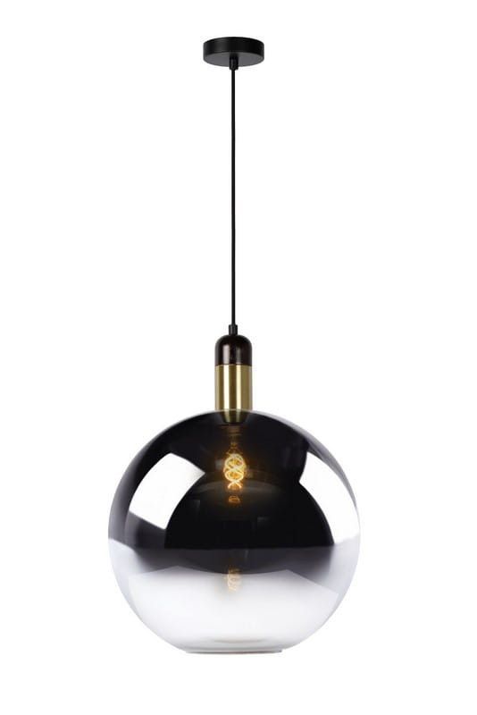 Lampa sufitowa wisząca Lucide Julius 3345 czarno-szara-złota szerokość 40 cm 1xE27 x 40W 1 szt.