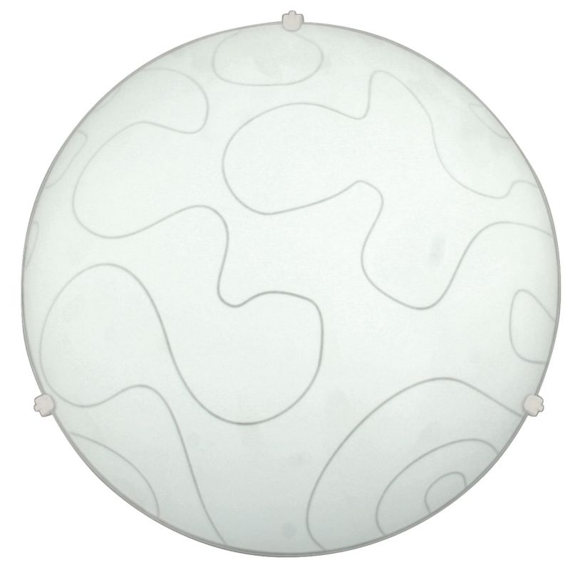 Plafon Candellux Malibu biały 2 x E27 x IP20 wym: 9 x 40 x 40 cm - 1 szt.