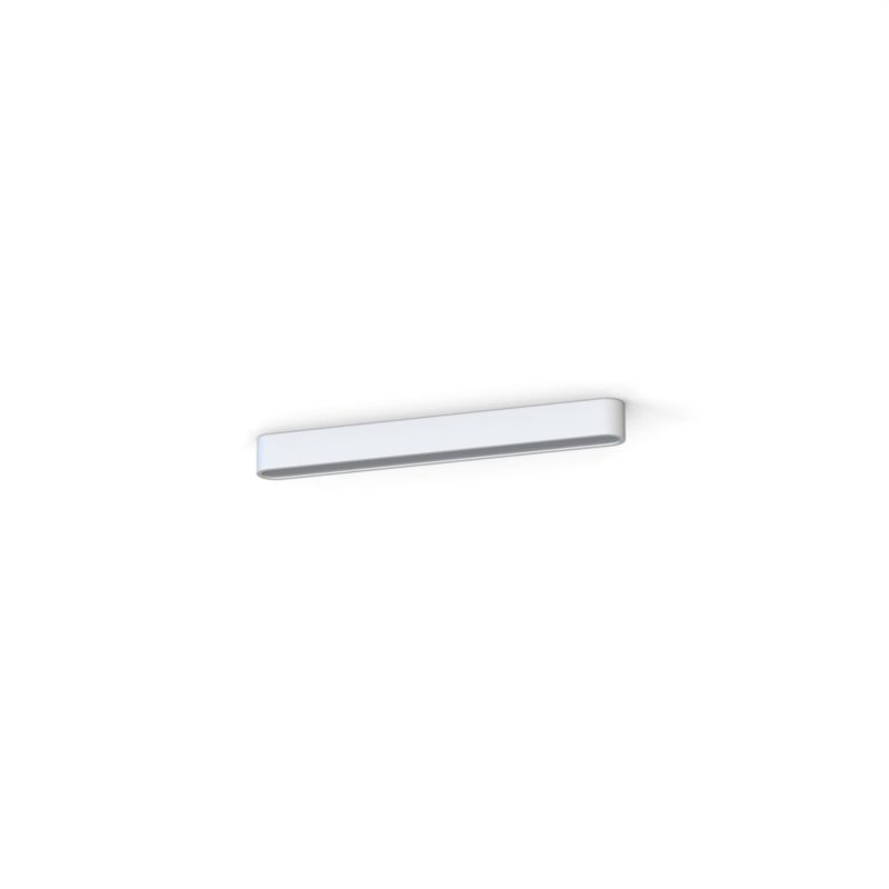 Plafon sufitowy nowoczesny Nowodvorski Lighting Soft biały 1 x T8/G13 x 11W IP20 wym: 6 x 6 x 63 cm - 1 szt.