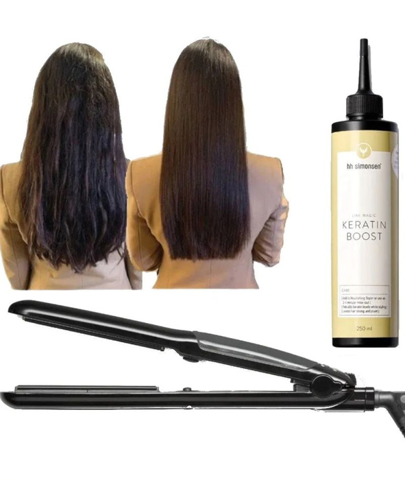 HH SIMONSEN Prostownica Nourishing Styler + HH SIMONSEN Keratin Boost