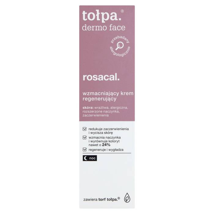 Tołpa Dermo Face rosacal wzmacniający krem regenerujący, NOC 40 ml