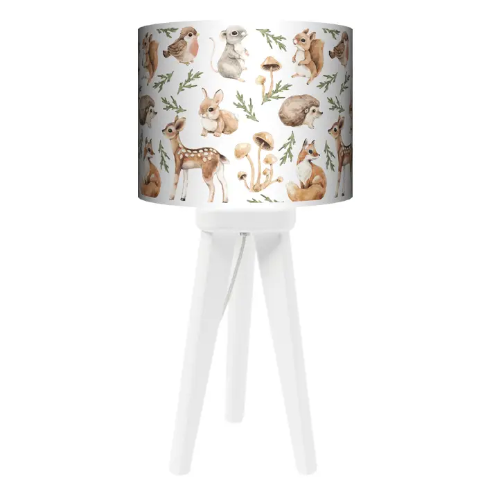 Lampa Trójnóg mała Watercolor Forest Pattern 1 FL