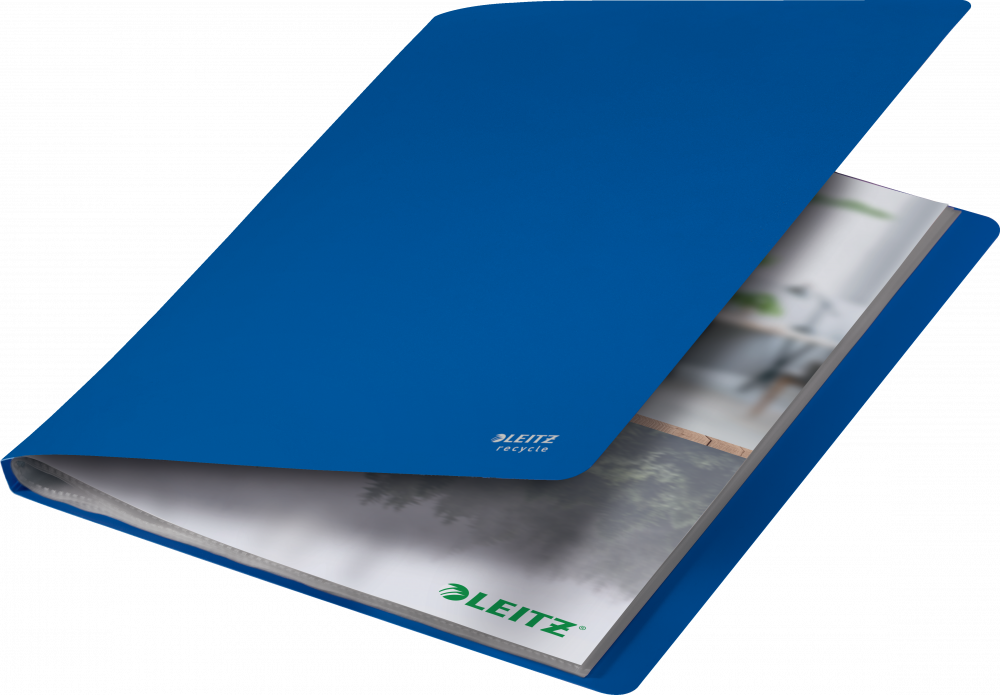 Album ofertowy Leitz Recycle, A4, 20 koszulek, niebieski