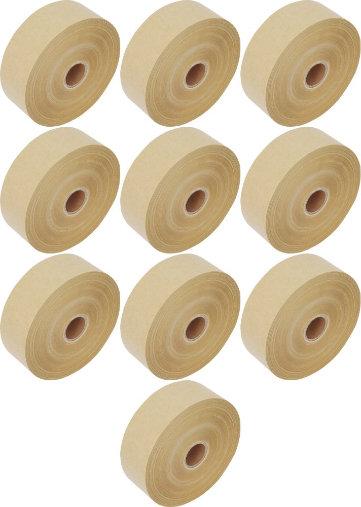 10x Taśma pakowa Grand, 60mmx200m, papier, jasnobrązowy