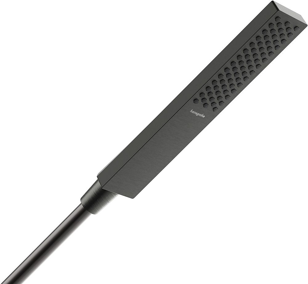 Hansgrohe Pulsify E słuchawka prysznicowa czarny chrom szczotkowany 24320340