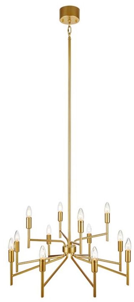 Markslöjd Regent lampa wisząca 12x40W złota 108106