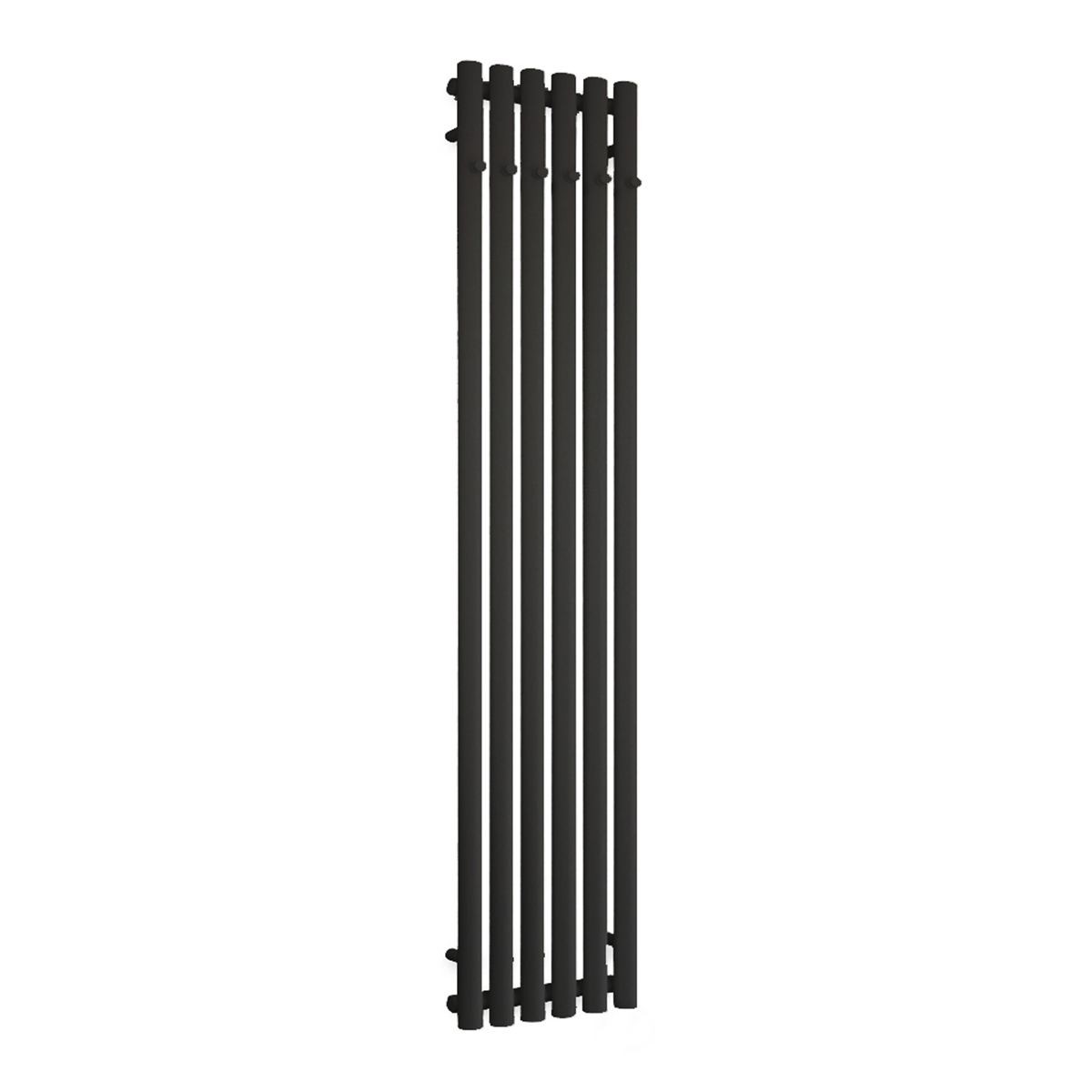 Oltens Stang grzejnik łazienkowy dekoracyjny 150x31,5 cm czarny 55022300 - Wysyłka w 24h