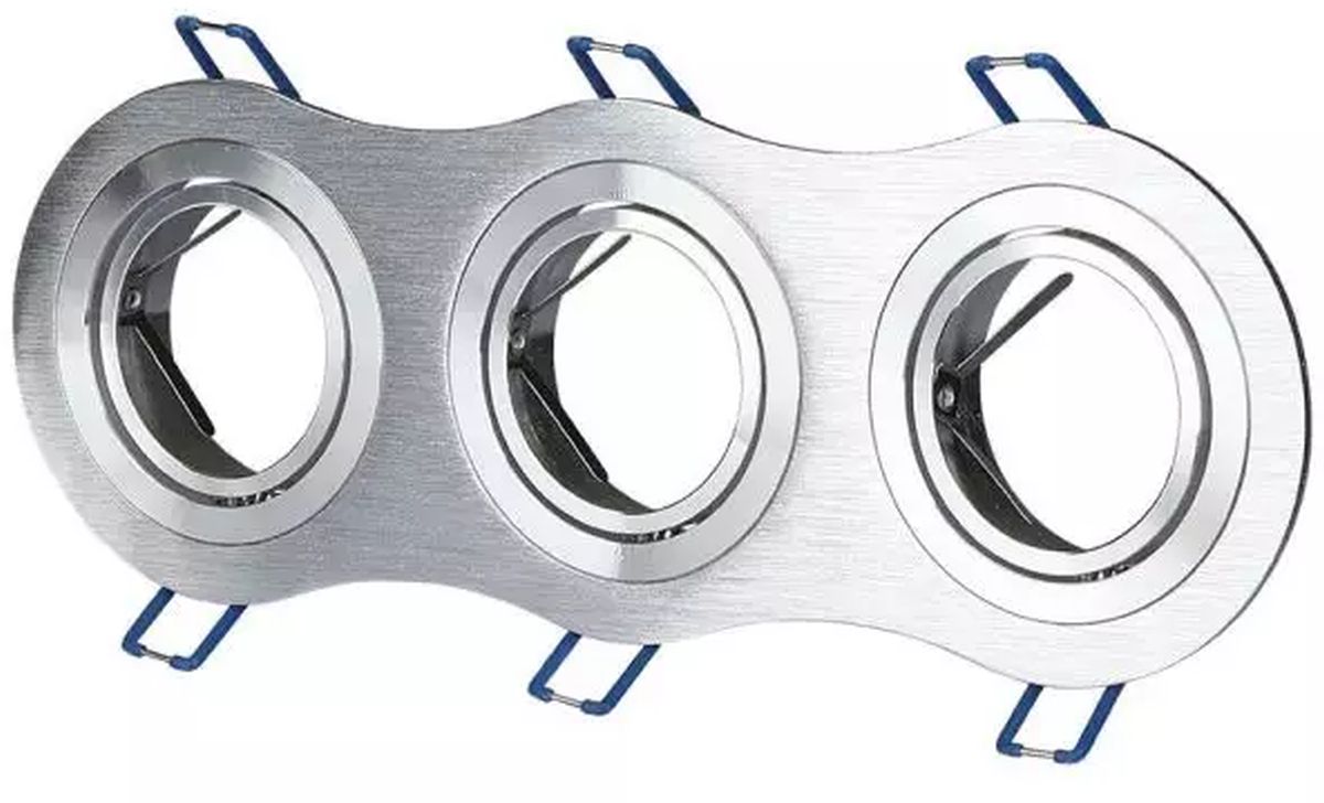 V-TAC lampa do zabudowy polerowane aluminium 3604