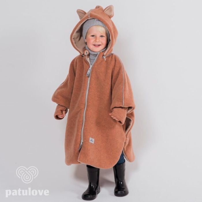 Patulove Premium Ponczo do fotelików samochodowych -Foxy-roz. S