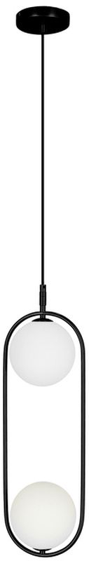 Darmowa Dostawa - Lampa wisząca 2x28 W czarny Candellux Cordel 3210155