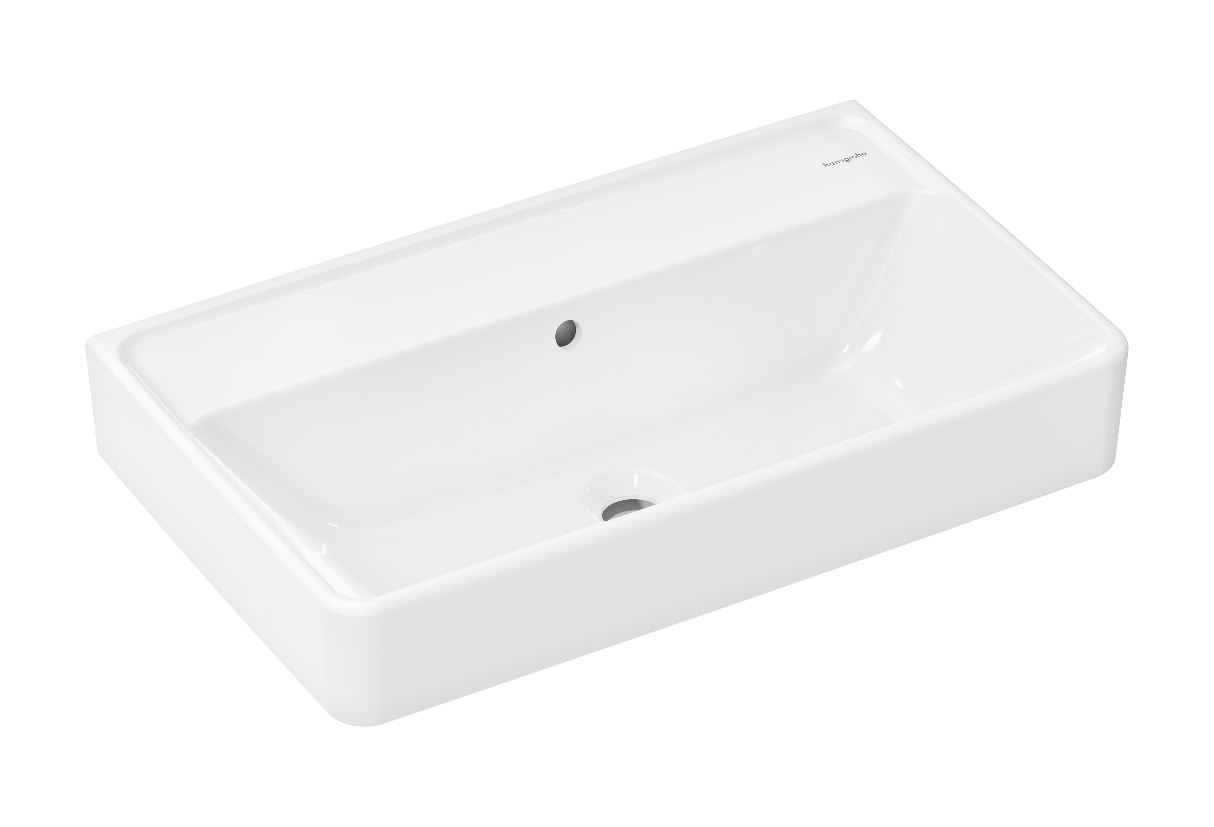 Darmowa Dostawa - Umywalka 65x39 cm prostokątna ścienna biała Hansgrohe Xanuia Q 60218450