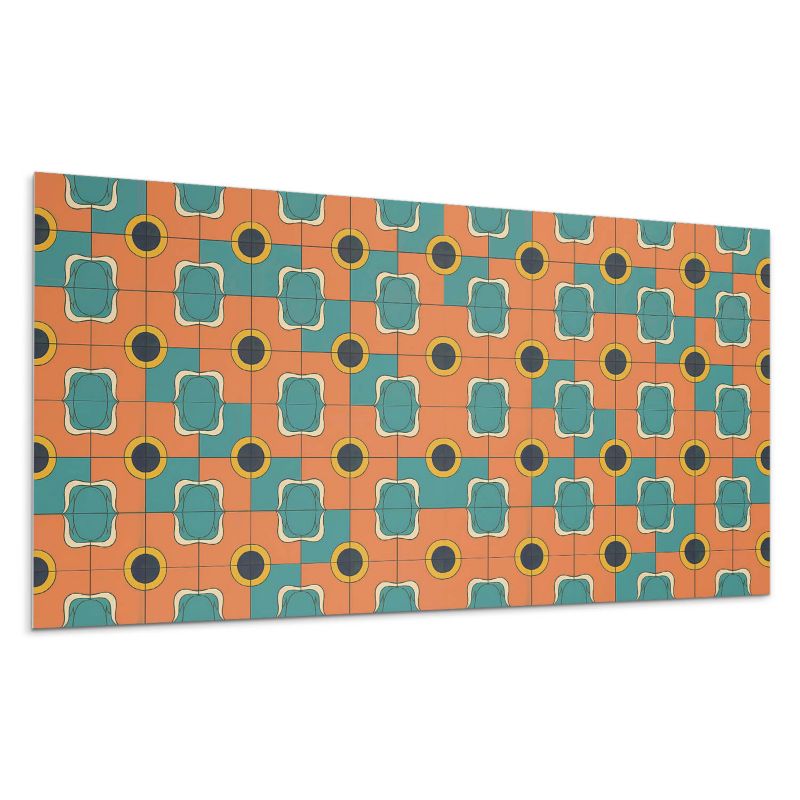 Panel samoprzylepny Wallfluent 120x60 cm Wzór abstrakcyjny w geometrii 1 szt.