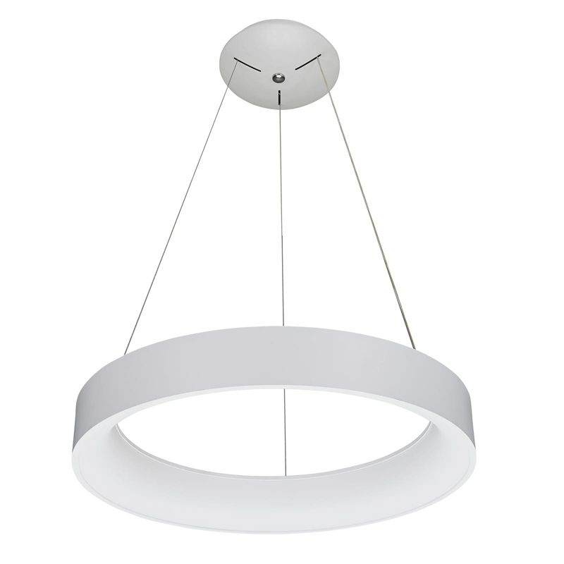 Żyrandol Italux Chiara 9028 biały nowoczesny wbudowany LED 42W 1 szt.
