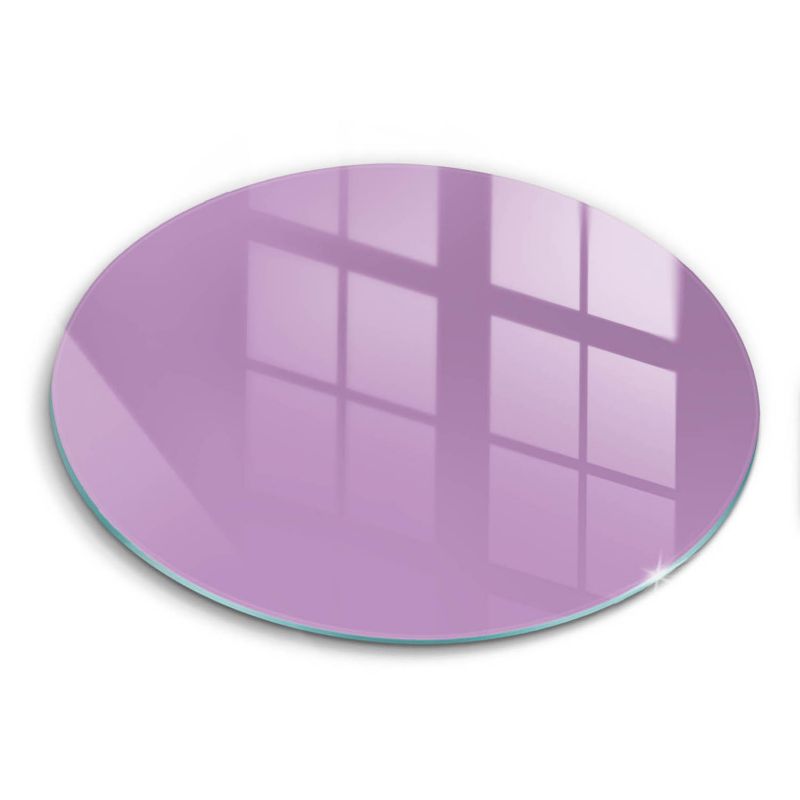 Szklana deska do krojenia Wallfluent fi40 cm Kolor fioletowy 1 szt.