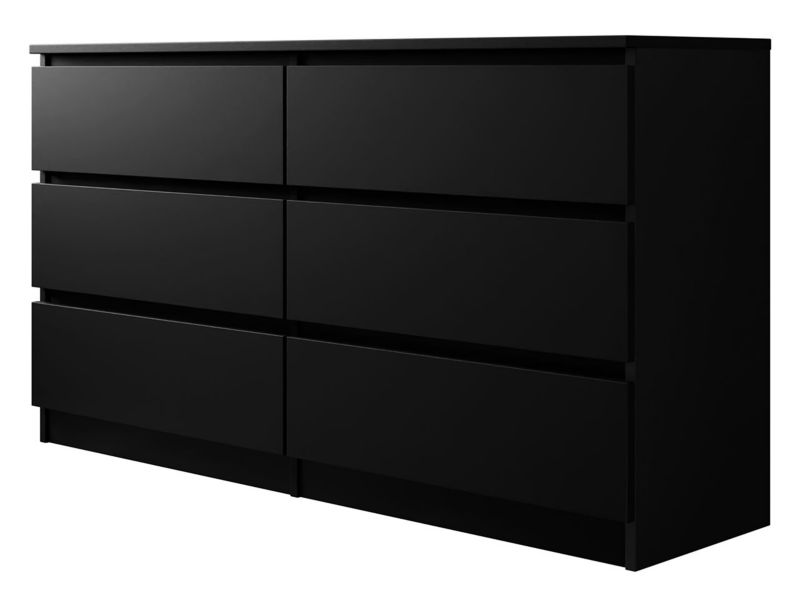 Komoda MIRJAN 24 Osko OK6 140 czarny 1 szt.
